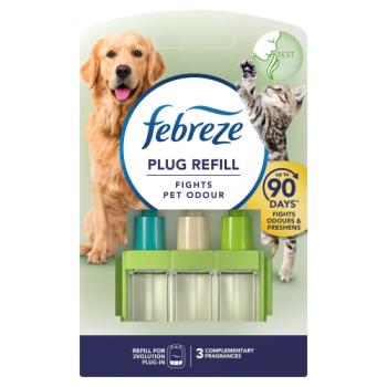 Febreze 3Vol Plug Refill Pet Odour Eliminator 20ml Febreze 3Vol Plug Refill Pet Odour Eliminator 20ml